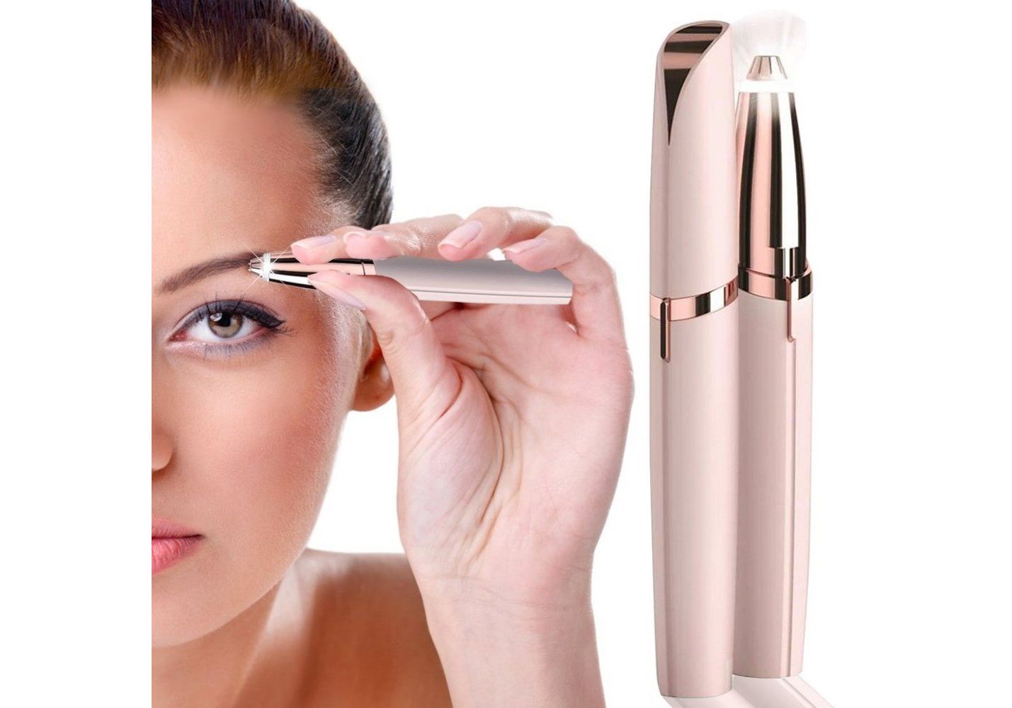 Flawless Brows Eyebrow Hair Remover Machine - Cell operated