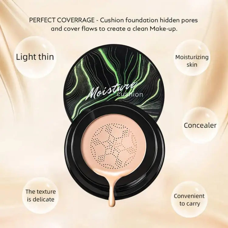 SUNISA Water Light Beauty Cushion CC Cream – Lightweight, Hydrating, and Flawless Coverage for a Radiant Complexion ( 20gm Quantity )