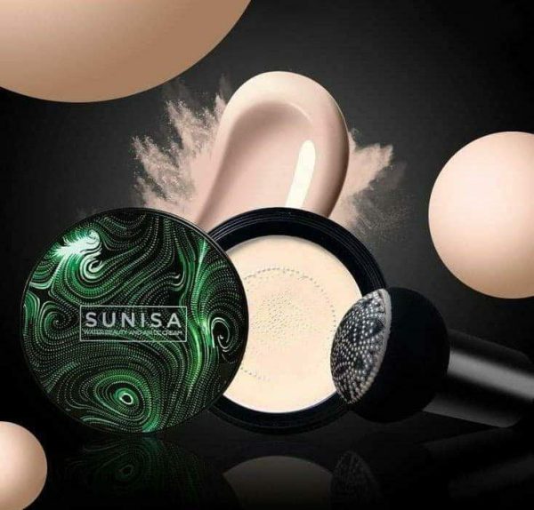 SUNISA Water Light Beauty Cushion CC Cream – Lightweight, Hydrating, and Flawless Coverage for a Radiant Complexion ( 20gm Quantity )