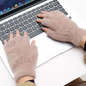 Girls Soft Plush Half Finger Gloves | Warm Fuzzy Fingerless Winter Gloves