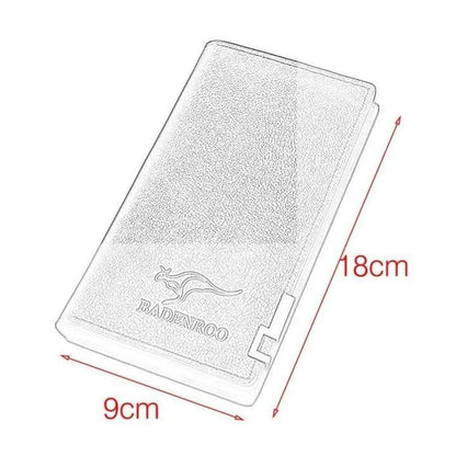 Kangro Ultra Slim Long Purse Wallet For Men With Stylish Design Durable Leather Easy Carrying And Everyday Use