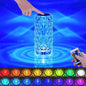 16 Colors Diamond Rose Crystal Lamp Bedside Acrylic Table Lamp | Led Diamond Touch Lamp With Remote